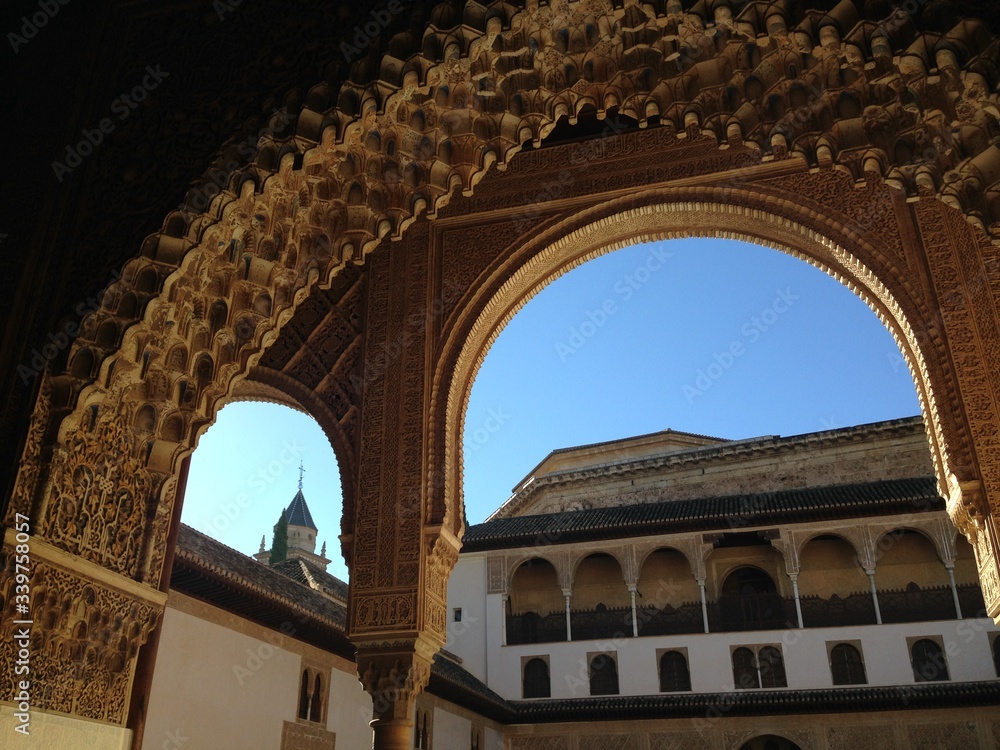 Interior of the Alhambra 4