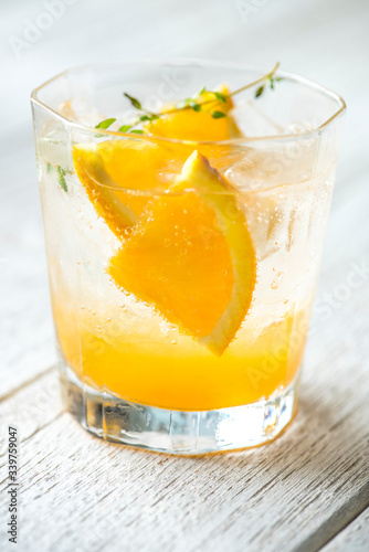 Orange and thyme infused water recipe