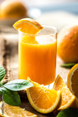 Tablou canvas Fresh orange juice