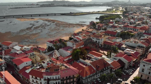 Casco Viejo, Panama aerial footage of this amazing Central American city photo