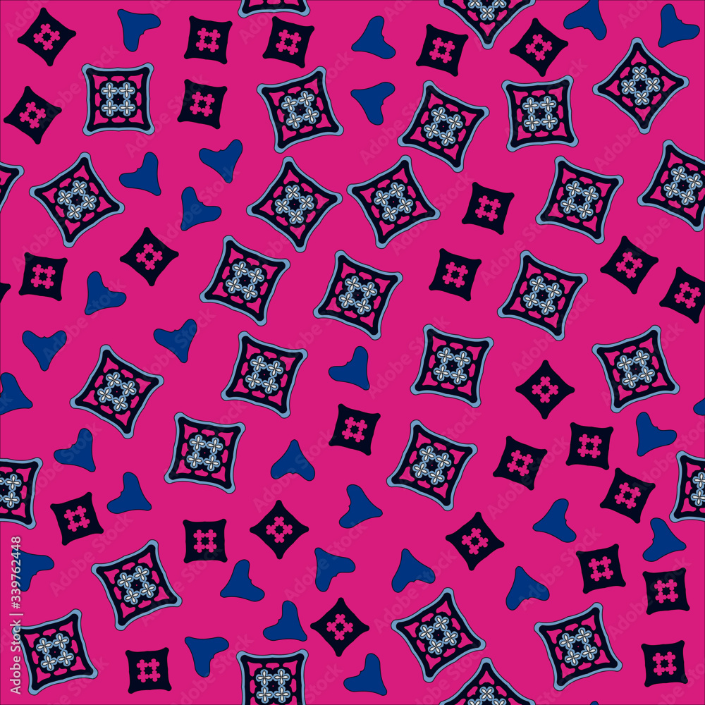 Abstract seamless pattern of arbitrary shape. Colorful Illustration background Pattern. Use for packaging, decoration, print on fabric, textile or paper. Abstract seamless pattern of arbitrary shape. Colorful Illustration background Pattern. Use for packaging, decoration, print on fabric, textile or paper.