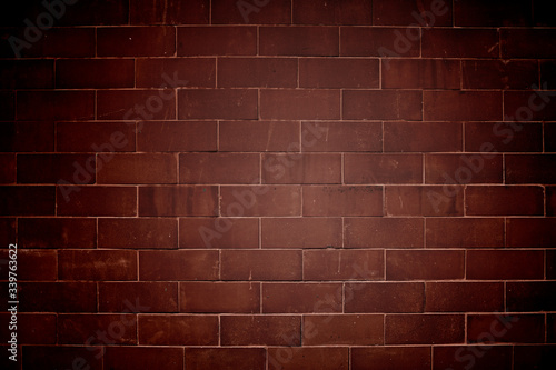 Brown brick wall