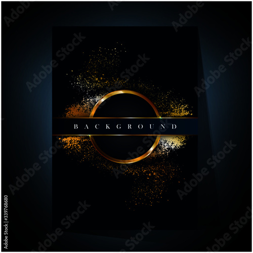 golden luxury color background for marketing 