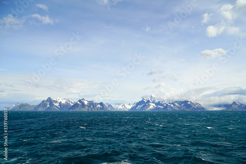White Mountains and Blue Ocean