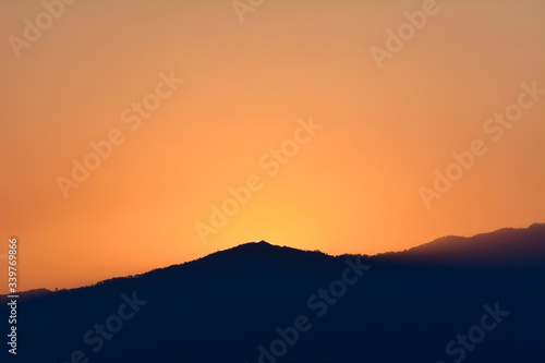 Scenic View Of Mountains At Sunset © peerayut aoudsuk/EyeEm
