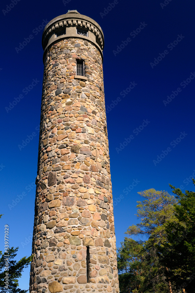 Historic Woodbridge War Memorial Tower in Vaughan Ontario