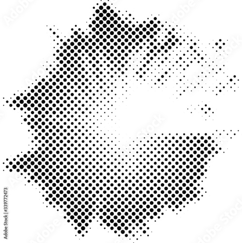 Gradient halftone pattern diagonal vector illustration. Pop Art halftone, comics Background. Background of Art. EPS10
