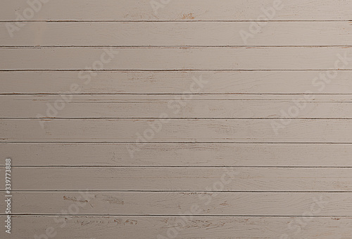 Painted wooden wall