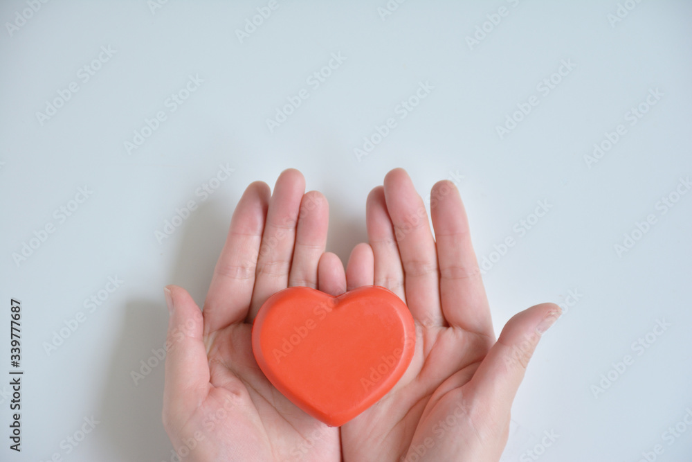Fototapeta premium Red heart