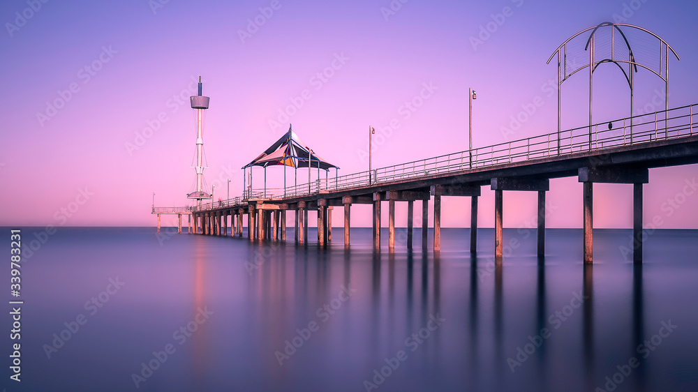 Brighton Beach Jetty in South Australia