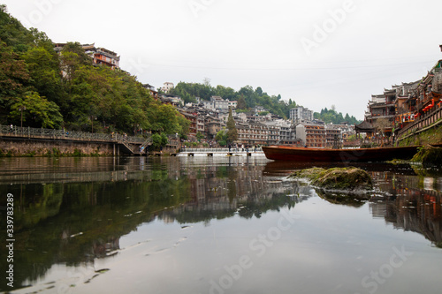 Scenery of phoenix ancient city, xiangxi, China