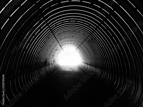 Fototapeta Light At The End Of The Tunnel