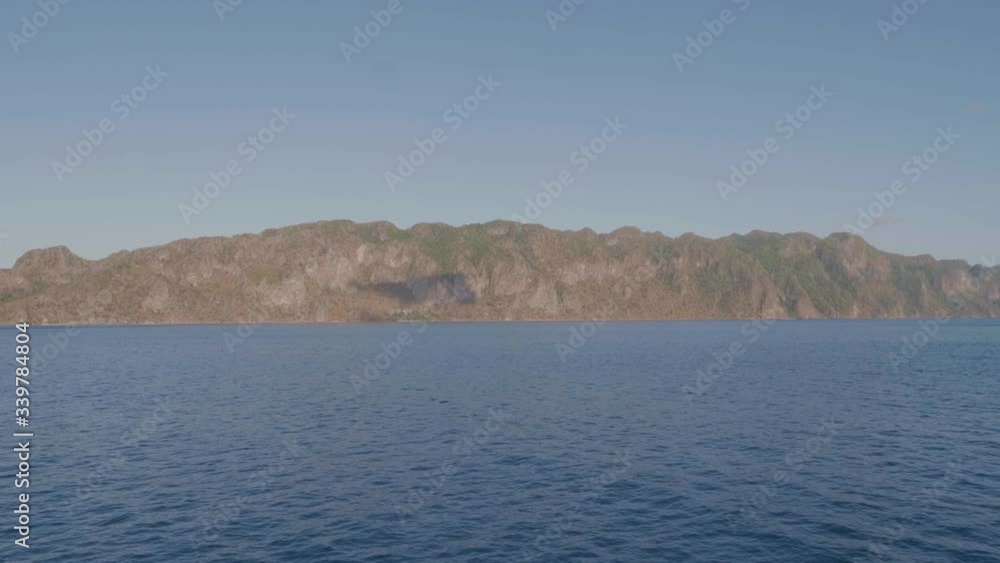 Coron Island seen from a distance Coron Island seen from a distance