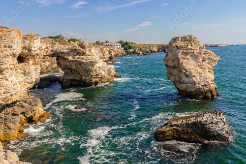 Sunrise at Tulenovo, Black sea, Bulgaria photo