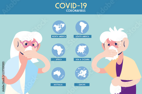 people sick of coronavirus on planet earth, infographic