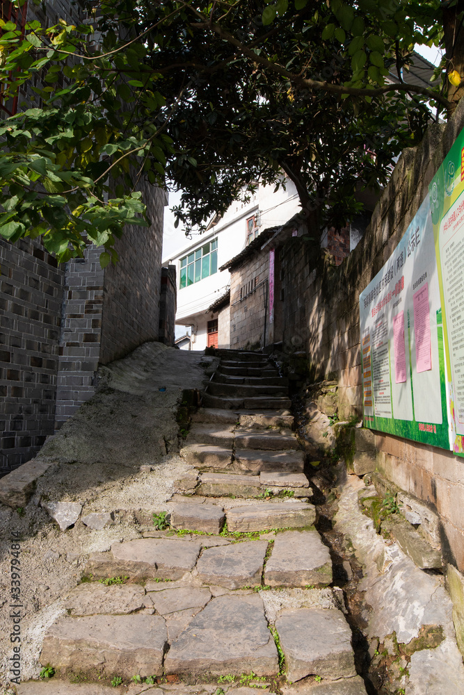 old alley in china