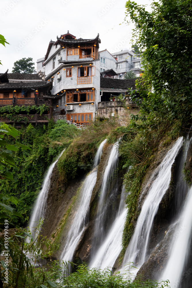 Furong waterfall, xiangxi, China