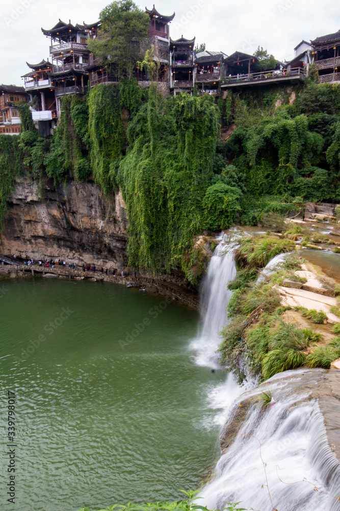 Furong waterfall, Xiangxi, China