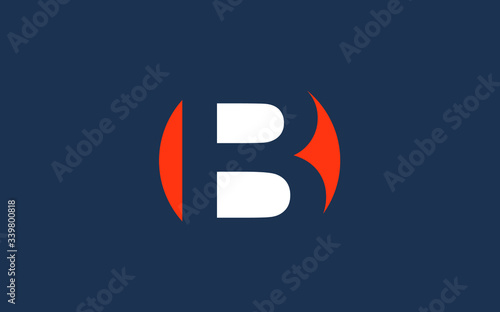 B Letter Icon or Logo design, Vector Template