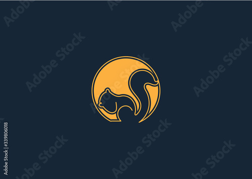 Squirrel Icon Silhouette