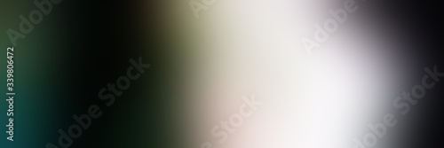 abstract light gray, very dark green and old lavender colors blurred background banner