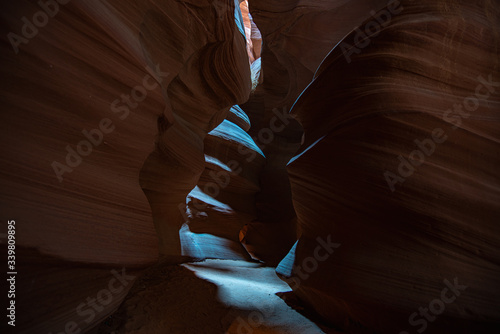 Antelope Canyon, Page city in Arizona,