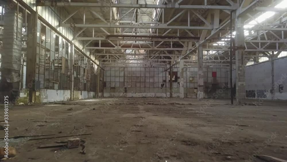 An old abandoned military plant. Chernobyl. Ukraine An old abandoned military plant. Chernobyl. Ukraine