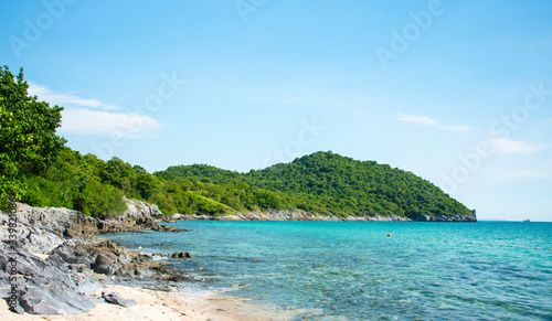 Tropical sea beach for summer seasonal © kittiyaporn1027