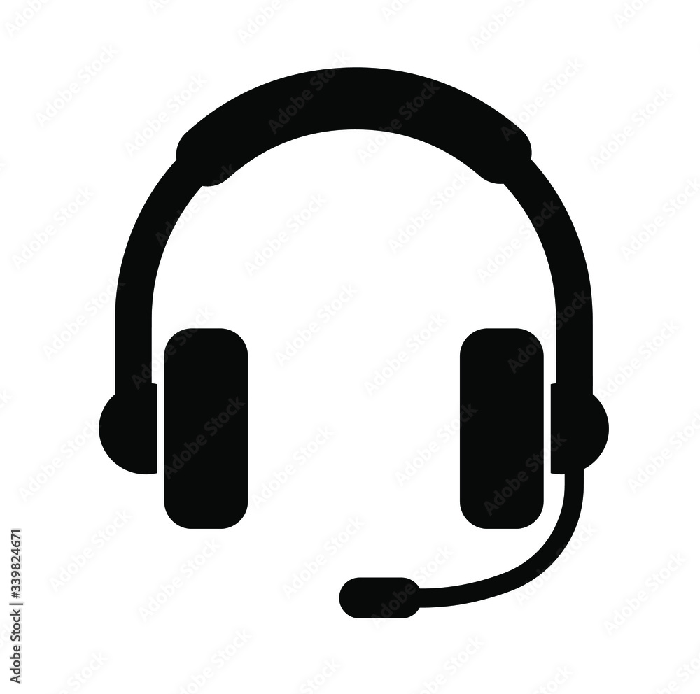 headphones icon vector illustration headphones icon vector illustration