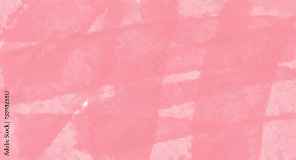 Fototapeta premium Pink watercolor background for your design, watercolor background concept, vector.