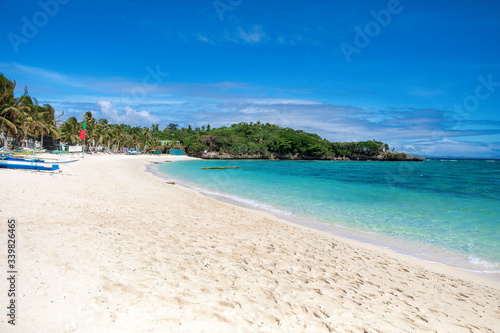 tambisaan beach, Boracay island, Philippines.