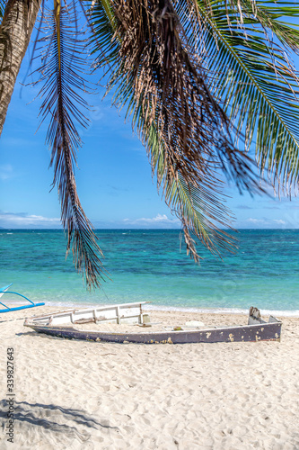 tambisaan beach  Boracay island  Philippines.