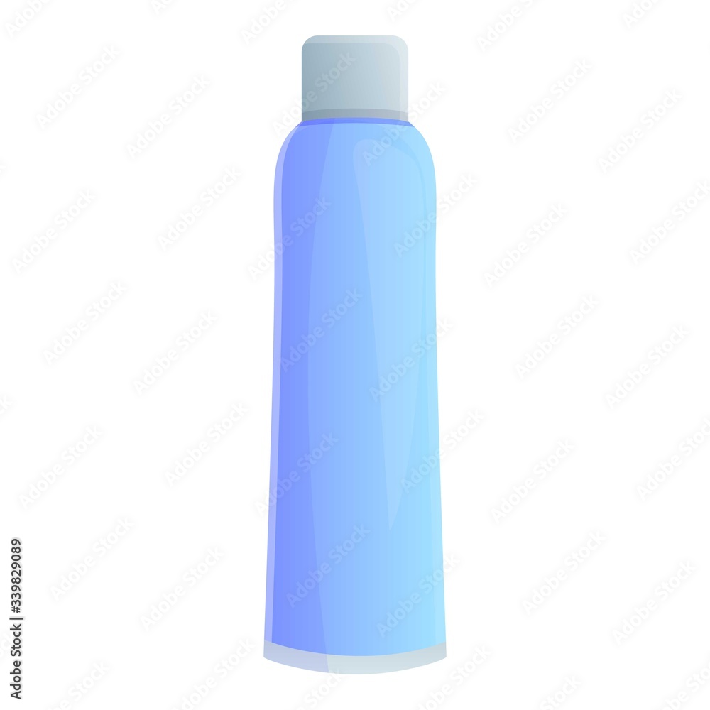 Shampoo bottle icon. Cartoon of shampoo bottle vector icon for web design isolated on white background Shampoo bottle icon. Cartoon of shampoo bottle vector icon for web design isolated on white background