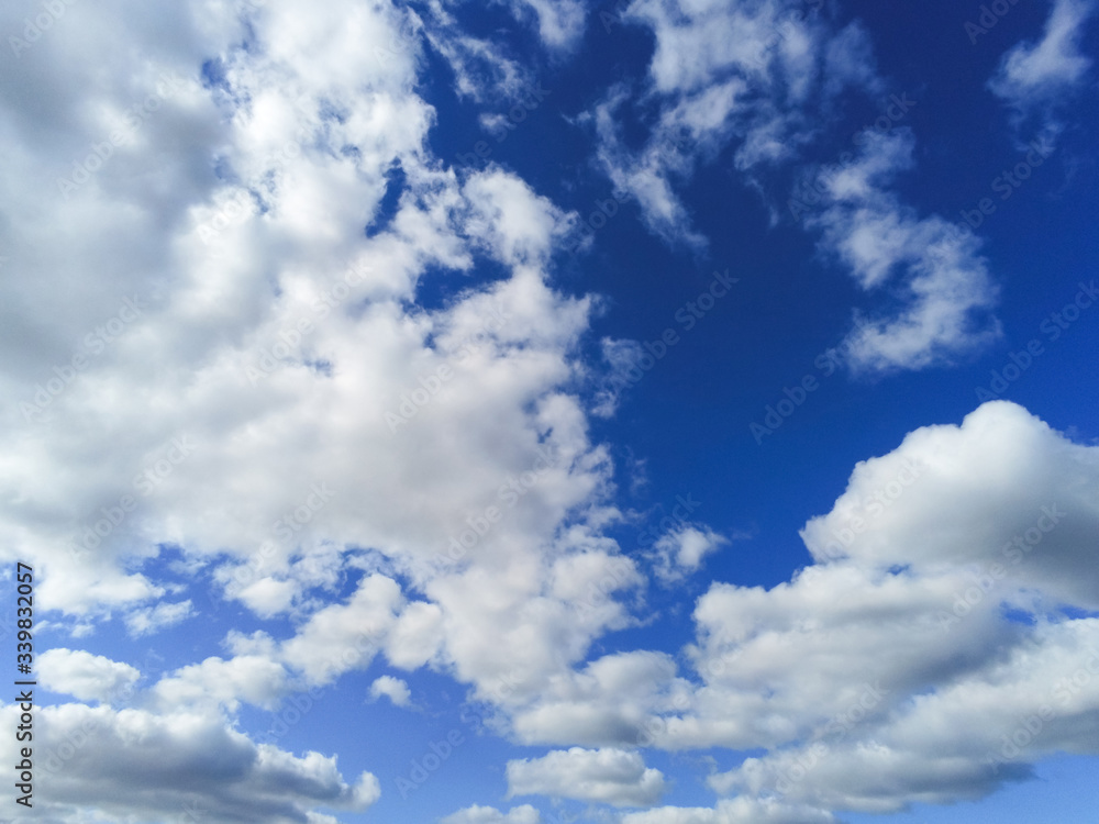 Simple blue cloudy sky, Nature background, day time. Simple blue cloudy sky, Nature background, day time.