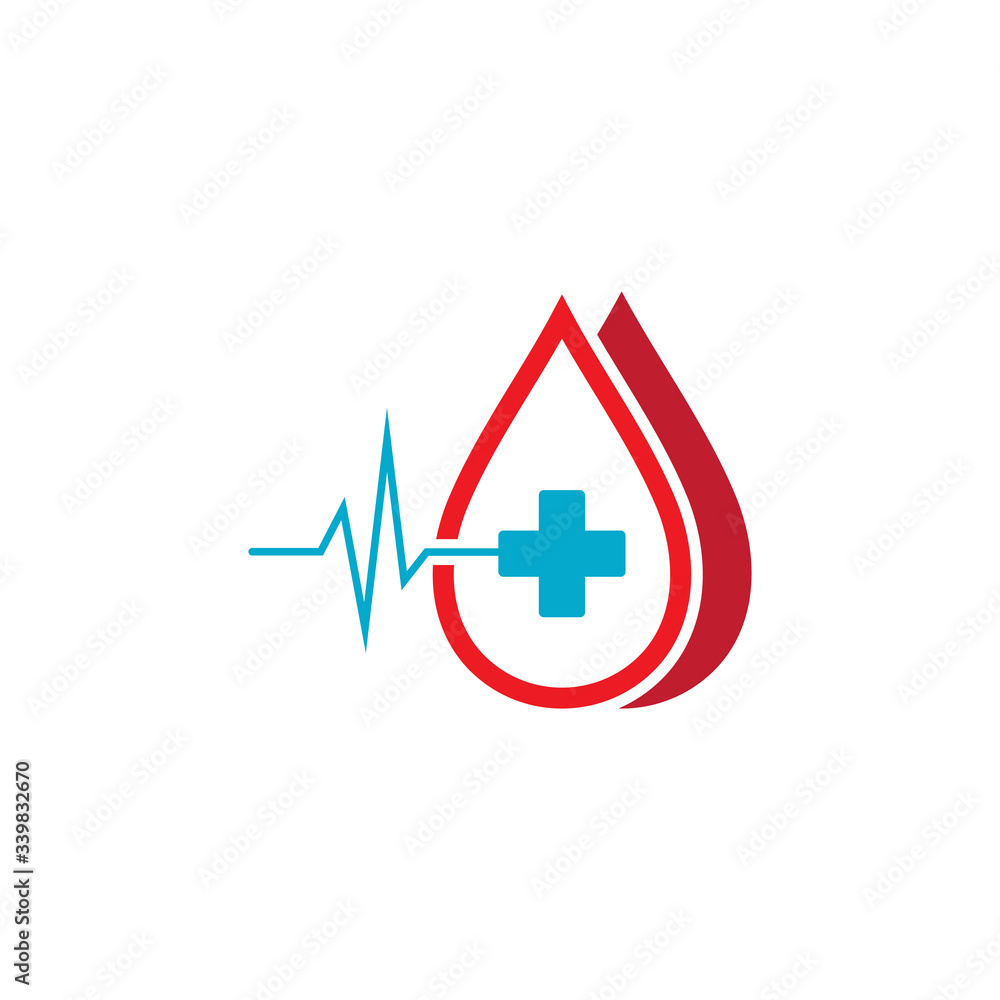 Blood logo template vector icon illustration Blood logo template vector icon illustration