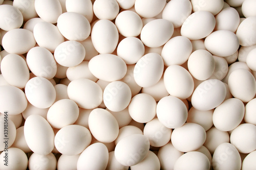Canvastavla たくさんの卵 新鮮 有機で健康な食生活を Many fresh organic eggs.
