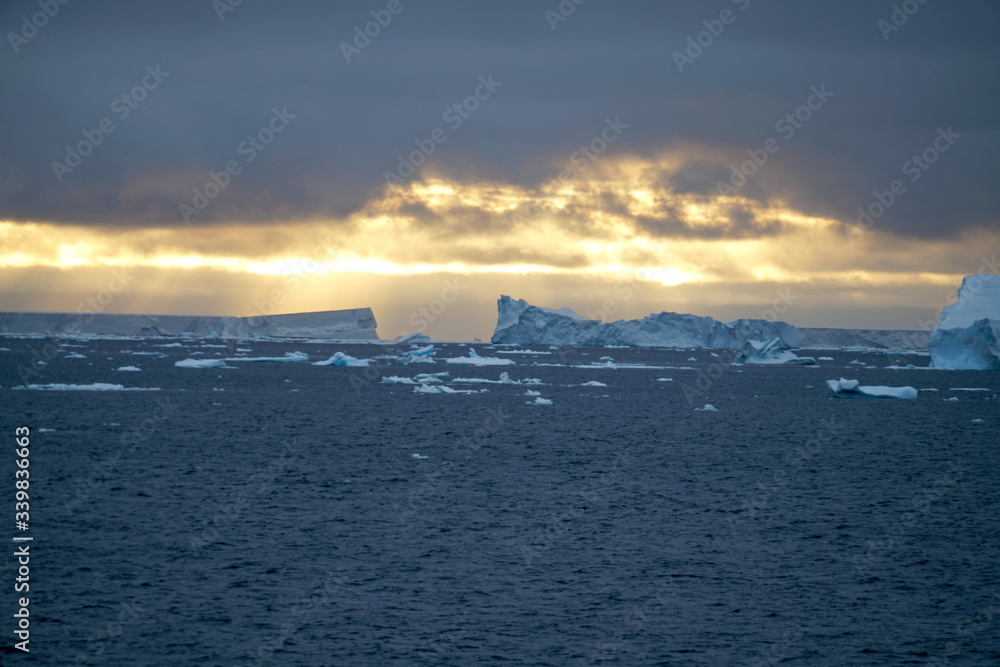 Iceberg and Epic Clouds