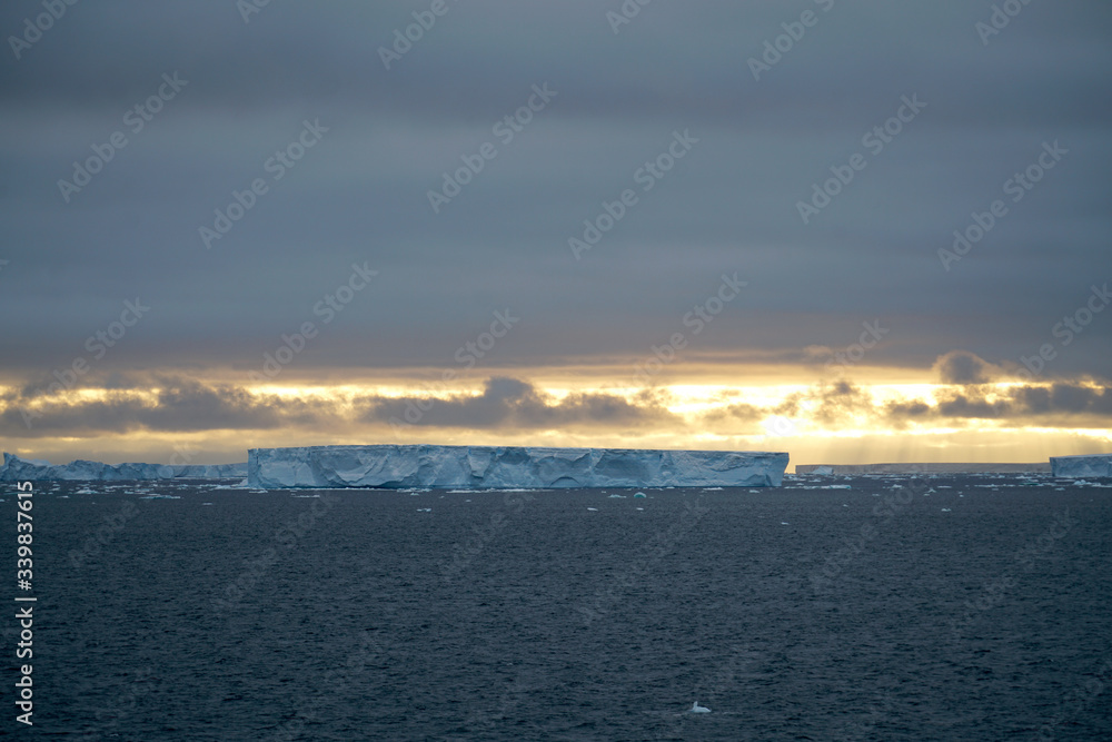Beautiful Iceberg and Sun