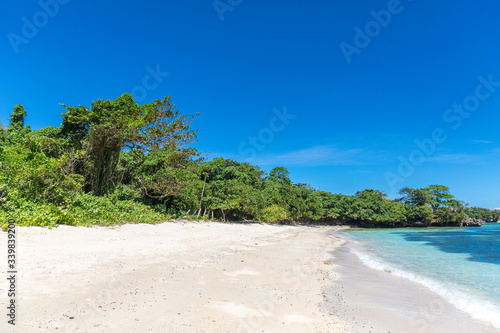 tambisaan beach  Boracay island  Philippines.
