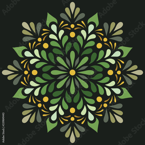 Mandala color pattern doodles sketch