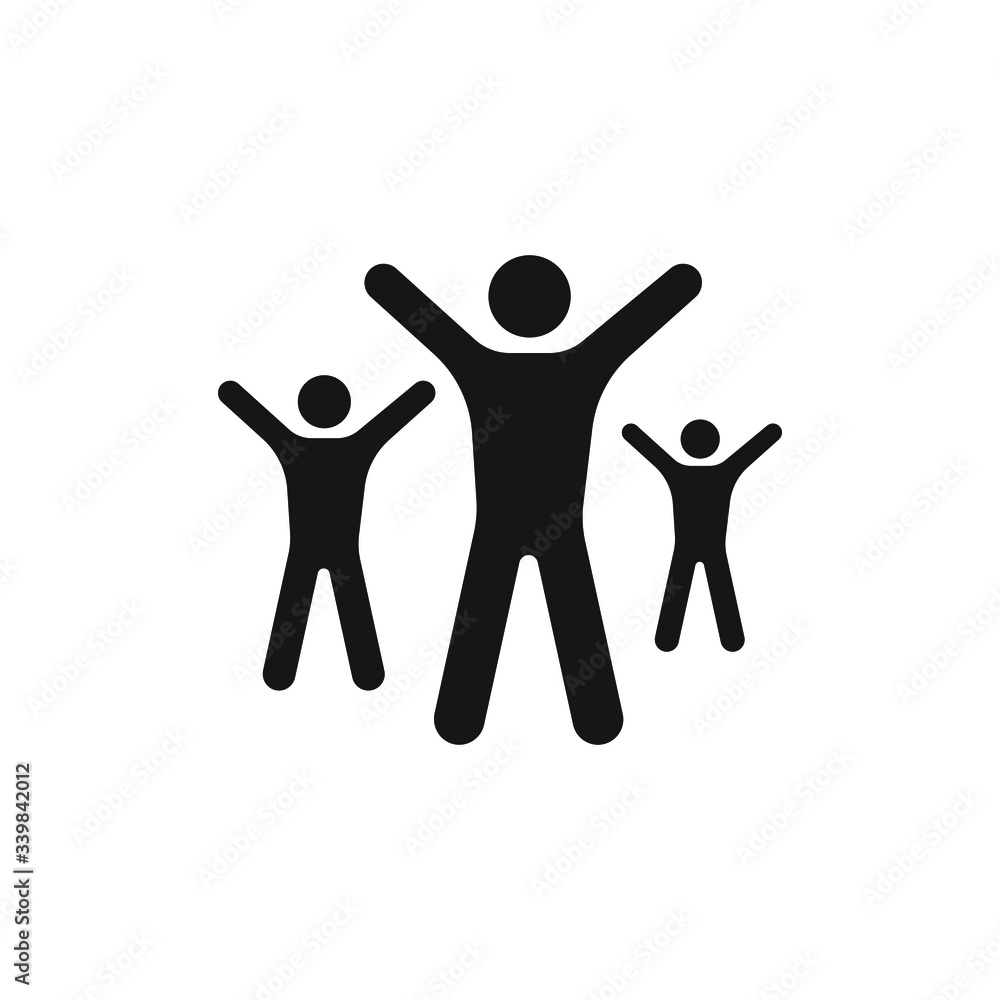 People icon design isolated on white background People icon design isolated on white background
