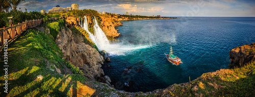 Duden waterfall in Antalya
