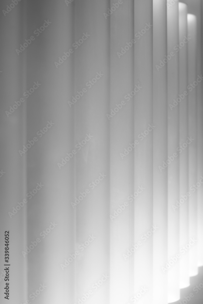 Fototapeta premium abstract white neon lights in the dark