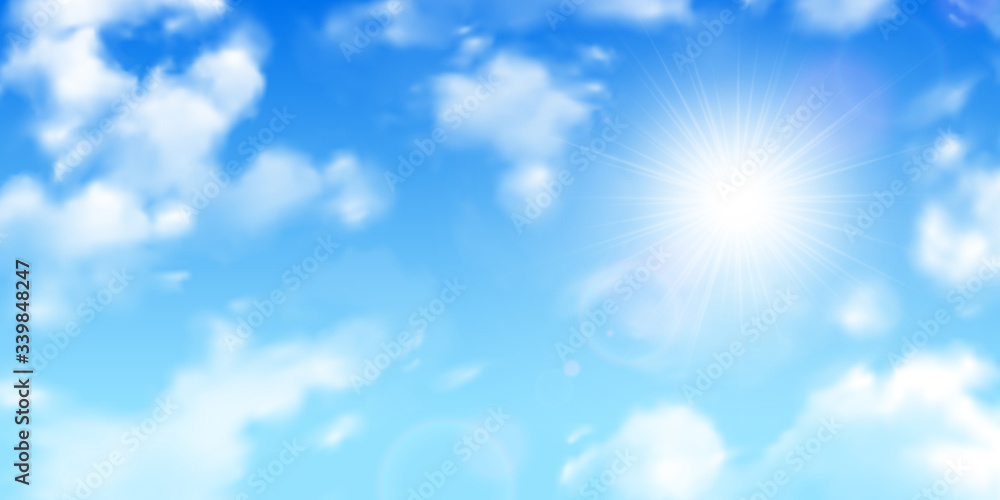 Realistic Clouds Sky Background Realistic Clouds Sky Background