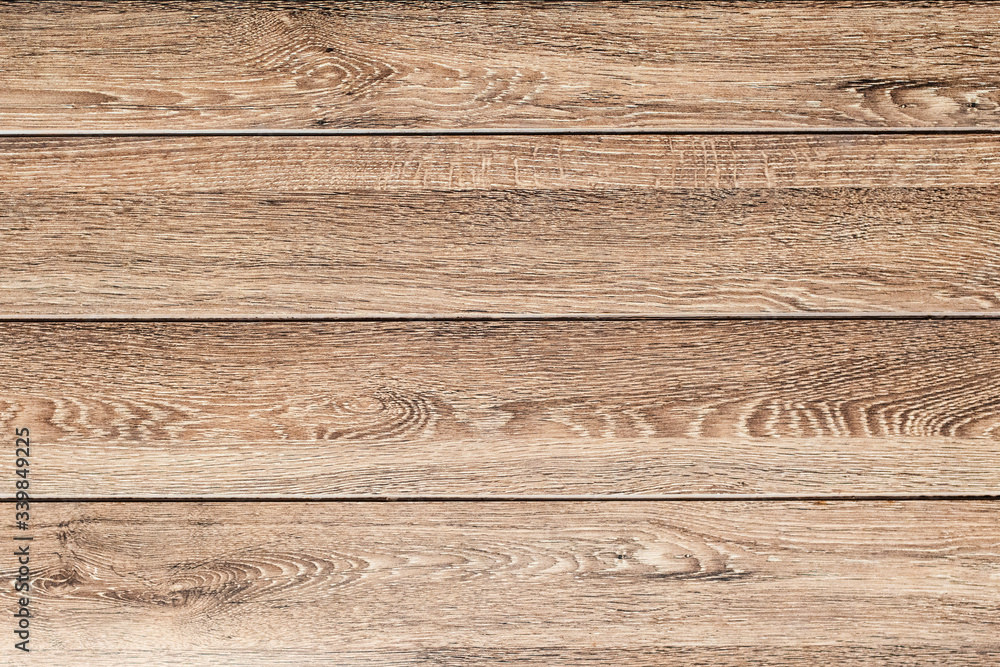 Naklejka premium Light wooden floor
