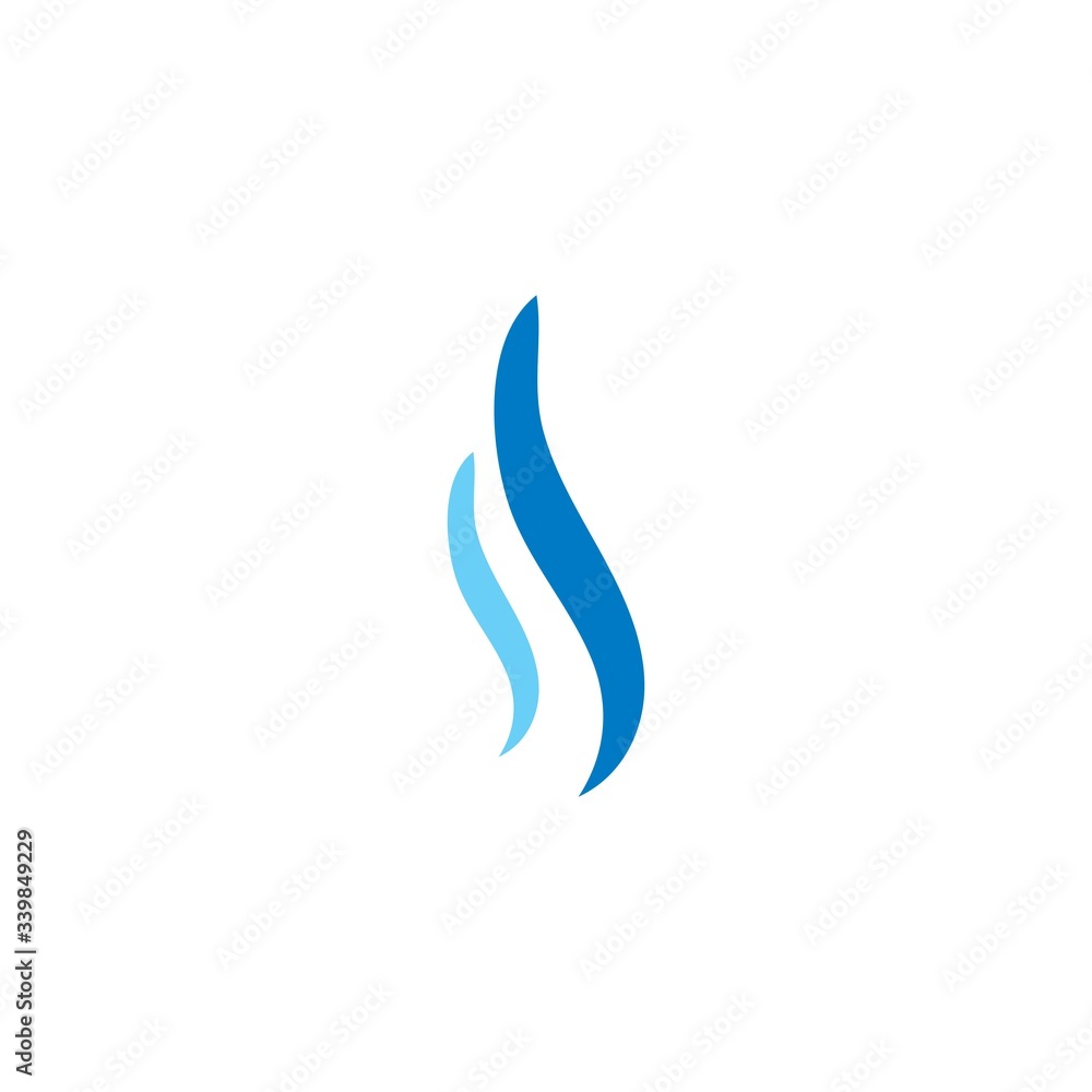 Water Wave symbol and icon Logo Template Water Wave symbol and icon Logo Template