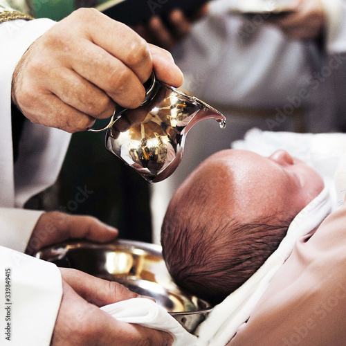 Baptism. Fototapete