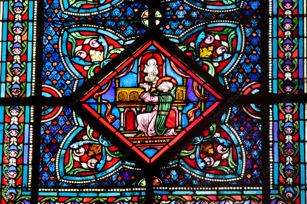 Ambiance dans la cathédrale de Soissons