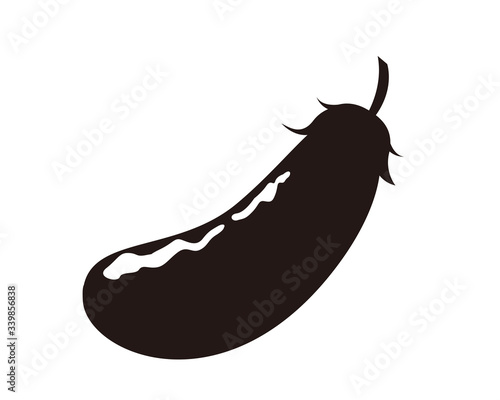 なす　イラスト　なすび