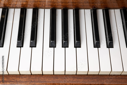 Photography piano keys